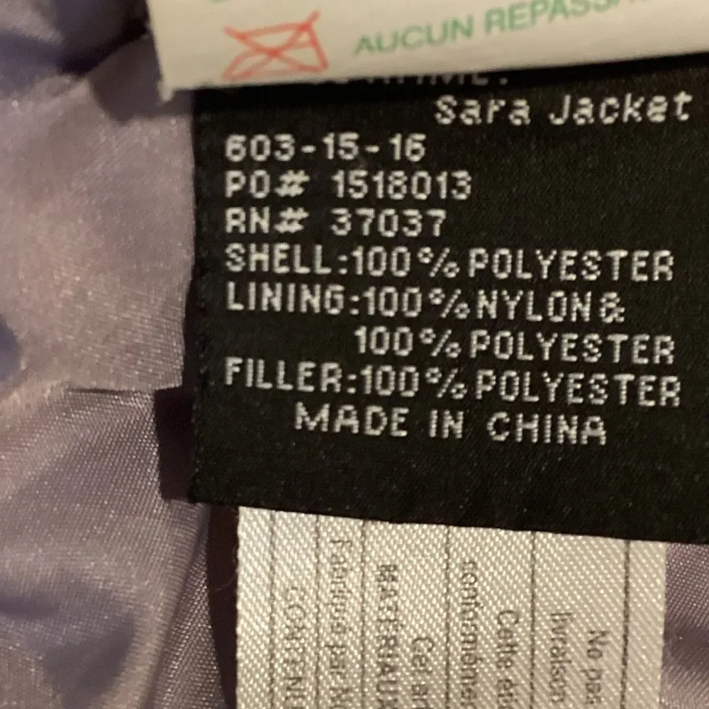 Obermeyer Girls' Extra Large‎ (would fit women small), Teal Coat
